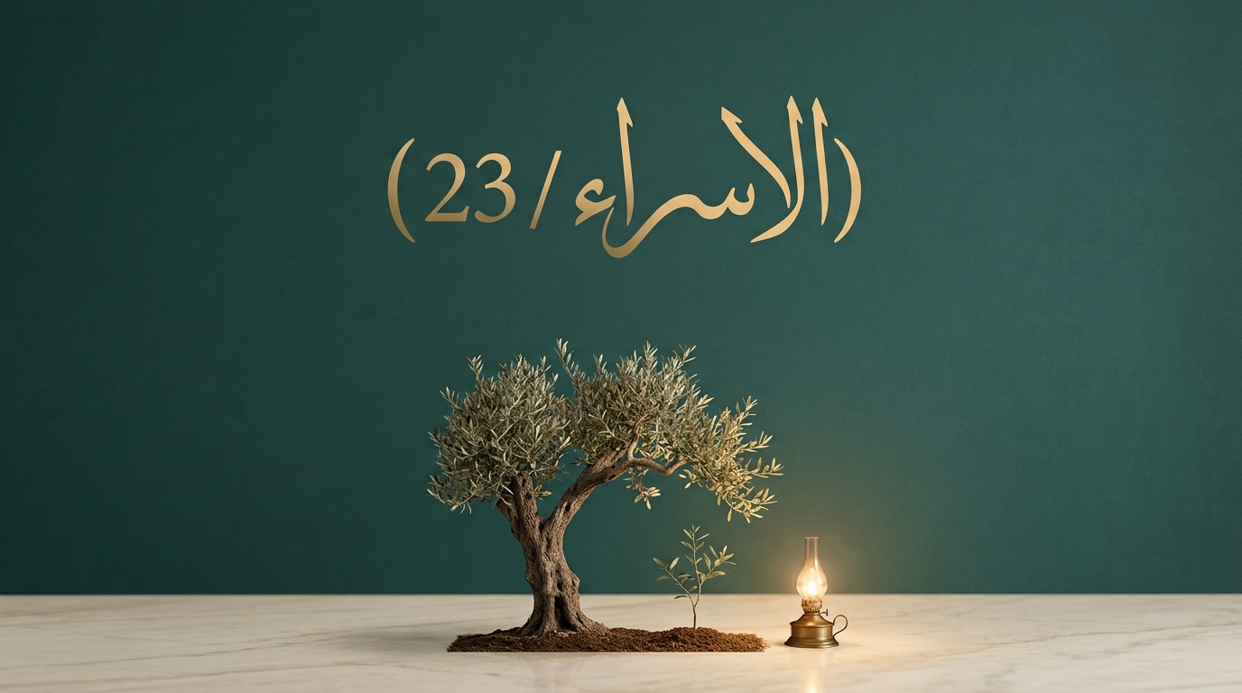 (2) تتمة {وَقُلْ لَهُمَا قَوْلًا كَرِيمًا} الآية 23 - Image 1